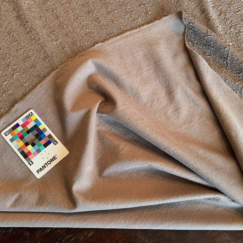 Taupe Synthetic Fukuro Knit - Yardage