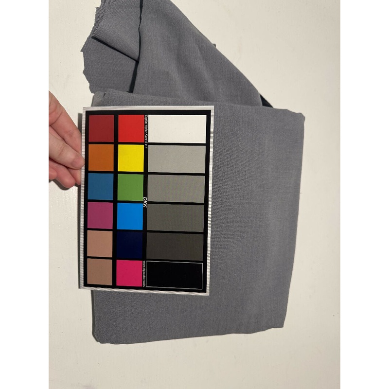 1.5+yd grey stretch wool