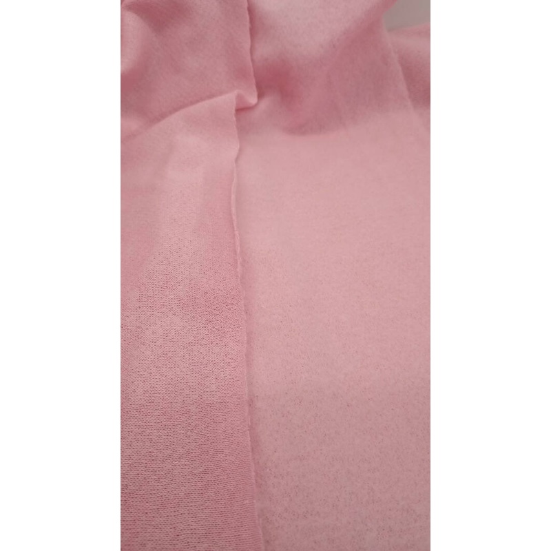Baby Pink Fleece, 64" width, 1 3/4 yd length