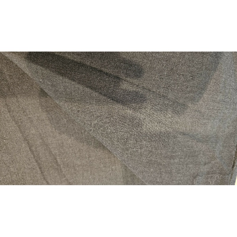 Charcoal gray tropical weight wool blendsuiting