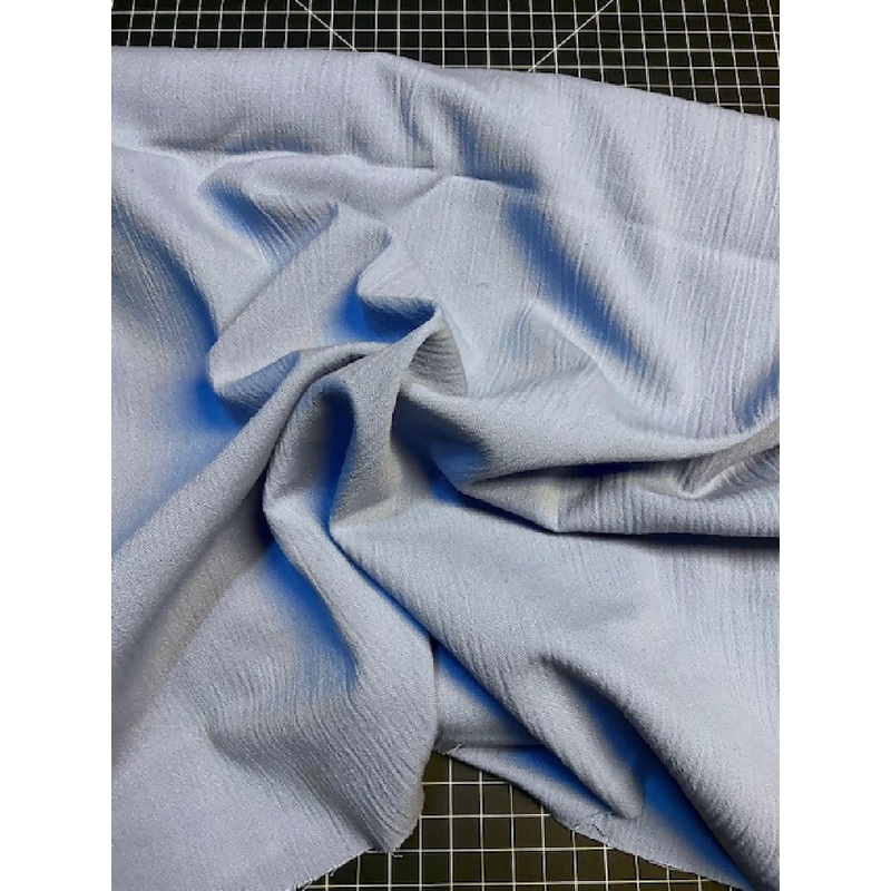 Crinkle Gauze Fabric - 3 1/2 yds