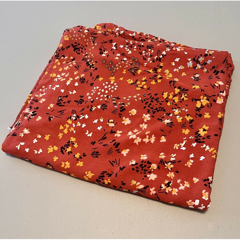 European delicate floral Viscose fabric