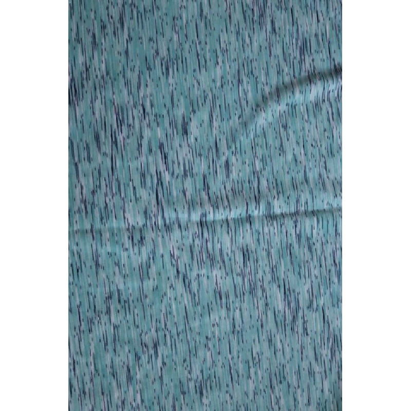 Green/Black Athletic Fabric 1-yrd