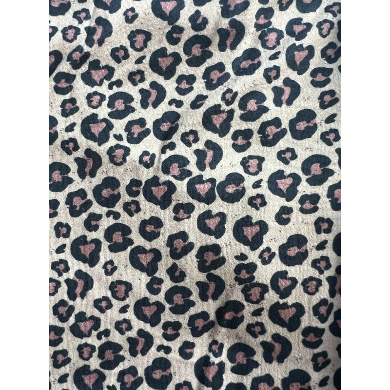Leopard Print stretchy knit