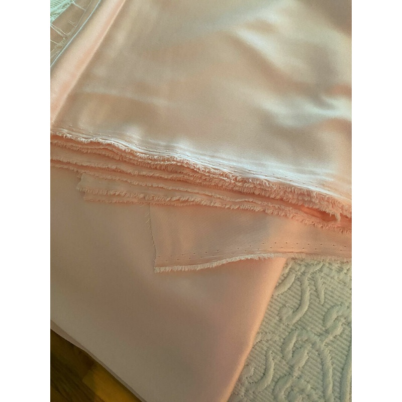 Pink Polyester Satin