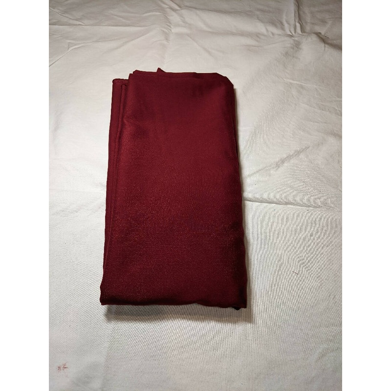 Remnant - Burgundy Georgette - 1.75 yards