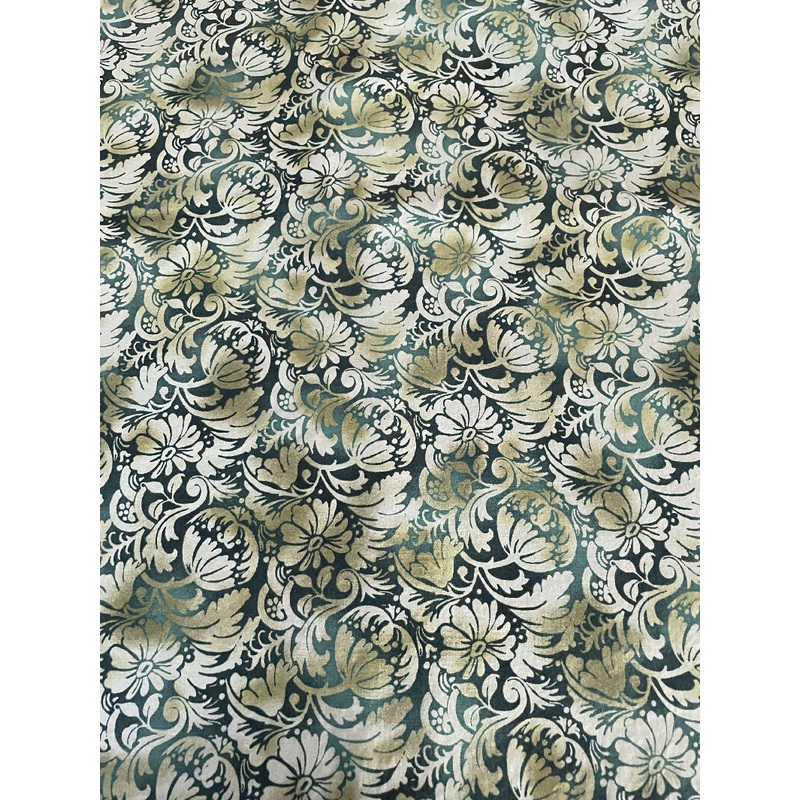 Shades of green cotton - 2.5 yards