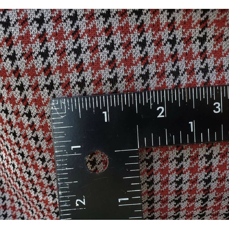 Vintage Houndstooth Double Knit