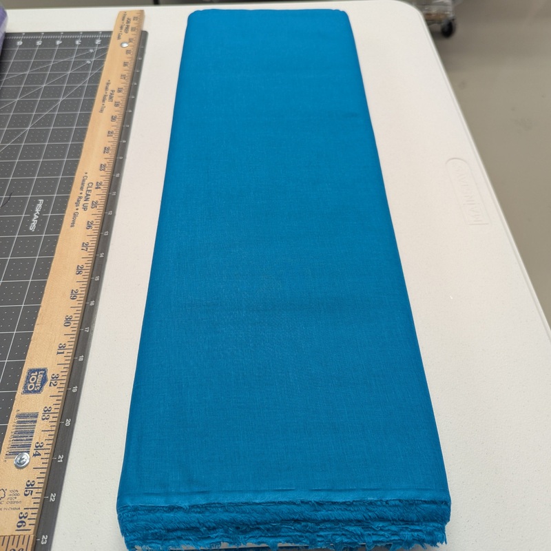 $35 Whole 8 Yard Bolt Solid Teal Blue Sew Classics Solids