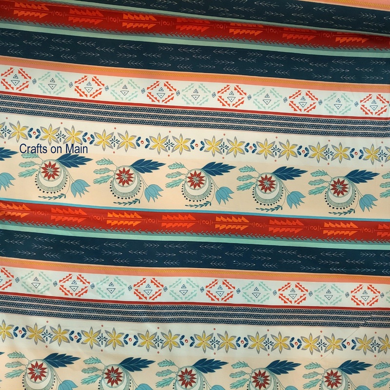 Art Gallery Fabrics JERSEY KNIT Fleet & Flourish Gentle Mantle Land K-9130