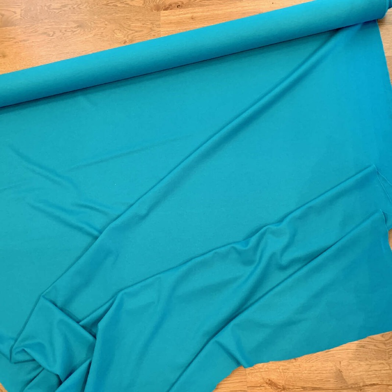 Gorgeous Turquoise Wool Knit - Yardage