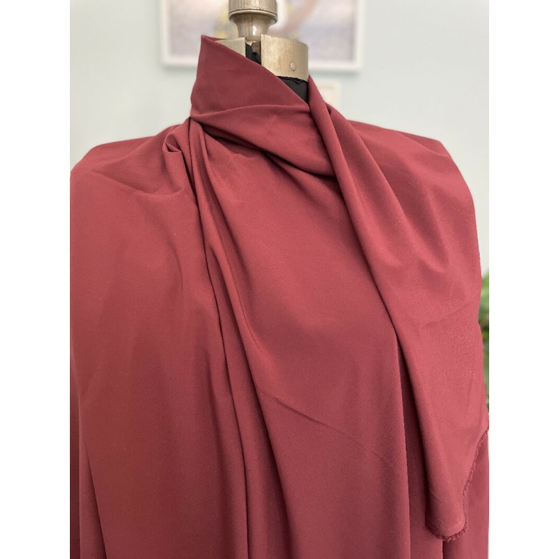 Maroon Poly yardage