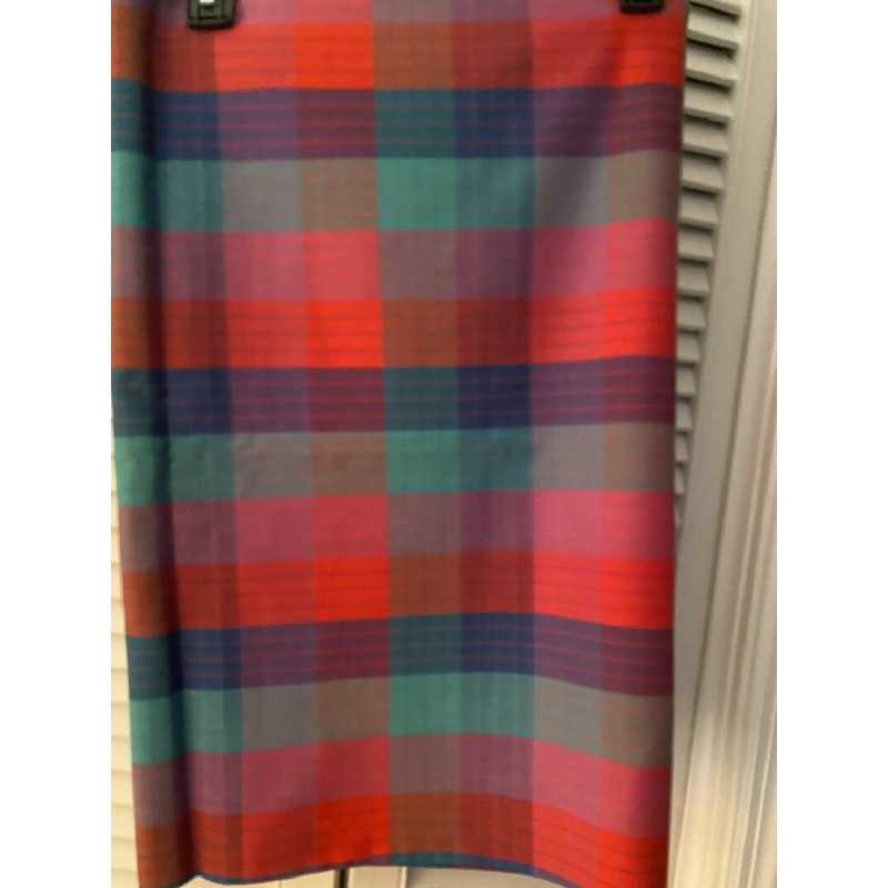 Multicolor Plaid Shirting